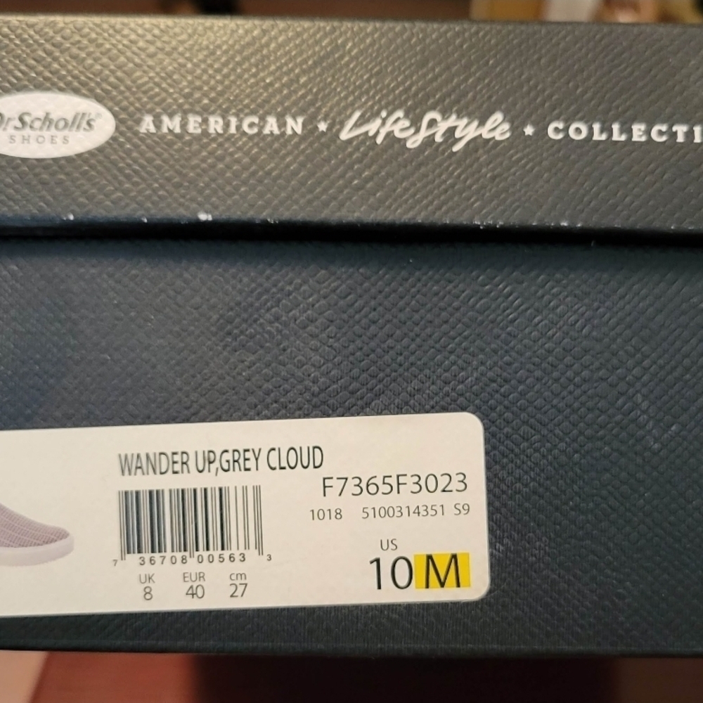 Dr. Scholl's Slip-On Sneakers - Gray and Blue